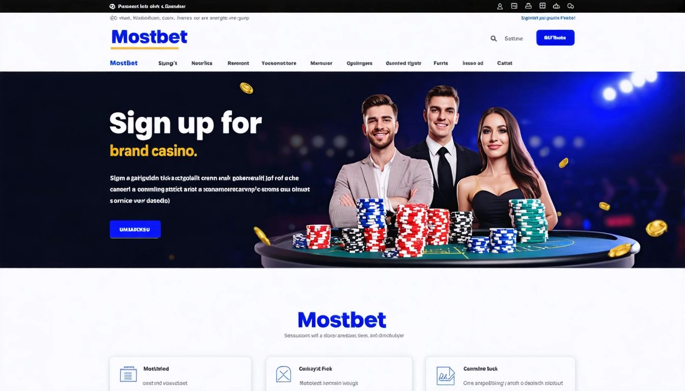 signup Mostbet